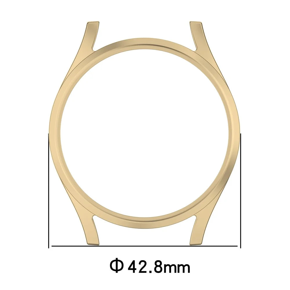 For Samsung Galaxy Watch7 40mm Clear Case Hollow-Out PC Watch Cover - Transparent - 7