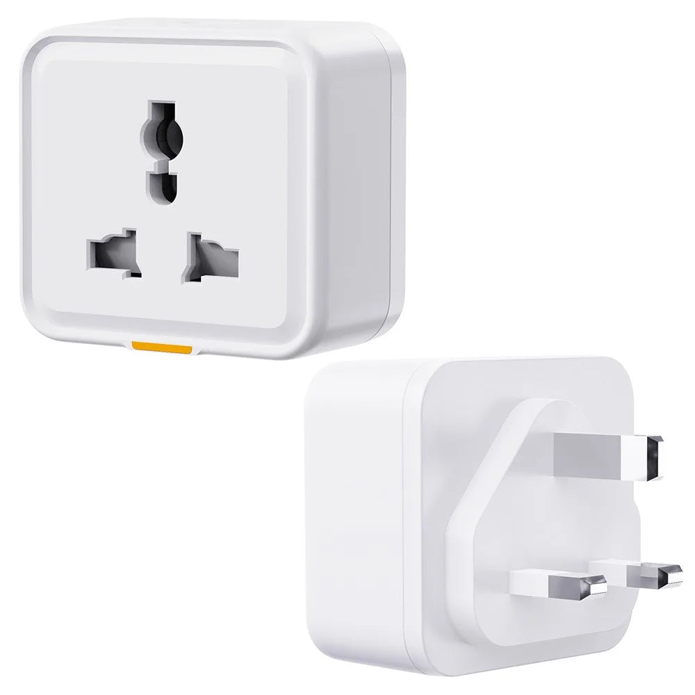 MG-CZ107W Smart Home WiFi Socket Power Outlet Tuya APP Voice Control Timer Plug, UK Plug - 1