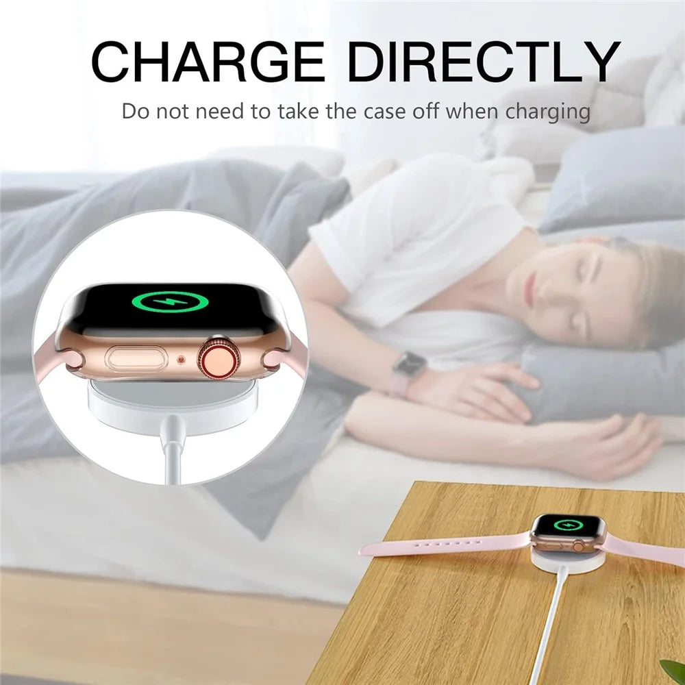 For Apple Watch Series 11 / 10 42mm Transparent Watch Case Quick Release TPU Cover Smart Watch Protective Case - 5