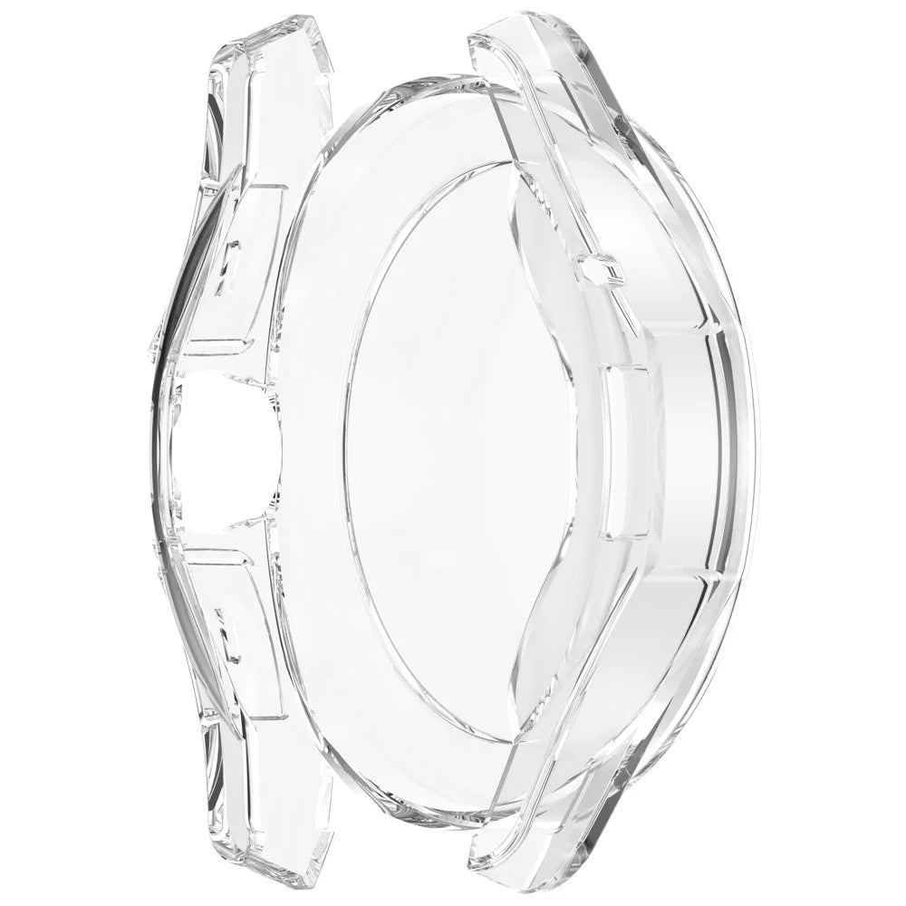 For Xiaomi Watch S4 Sport TPU Watch Case Electroplating Overall Protective Cover Built-In Screen Film - Transparent - 3