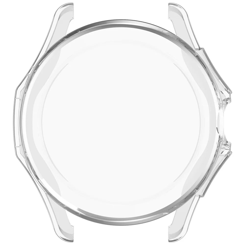For Xiaomi Watch S4 Sport TPU Watch Case Electroplating Overall Protective Cover Built-In Screen Film - Transparent - 4