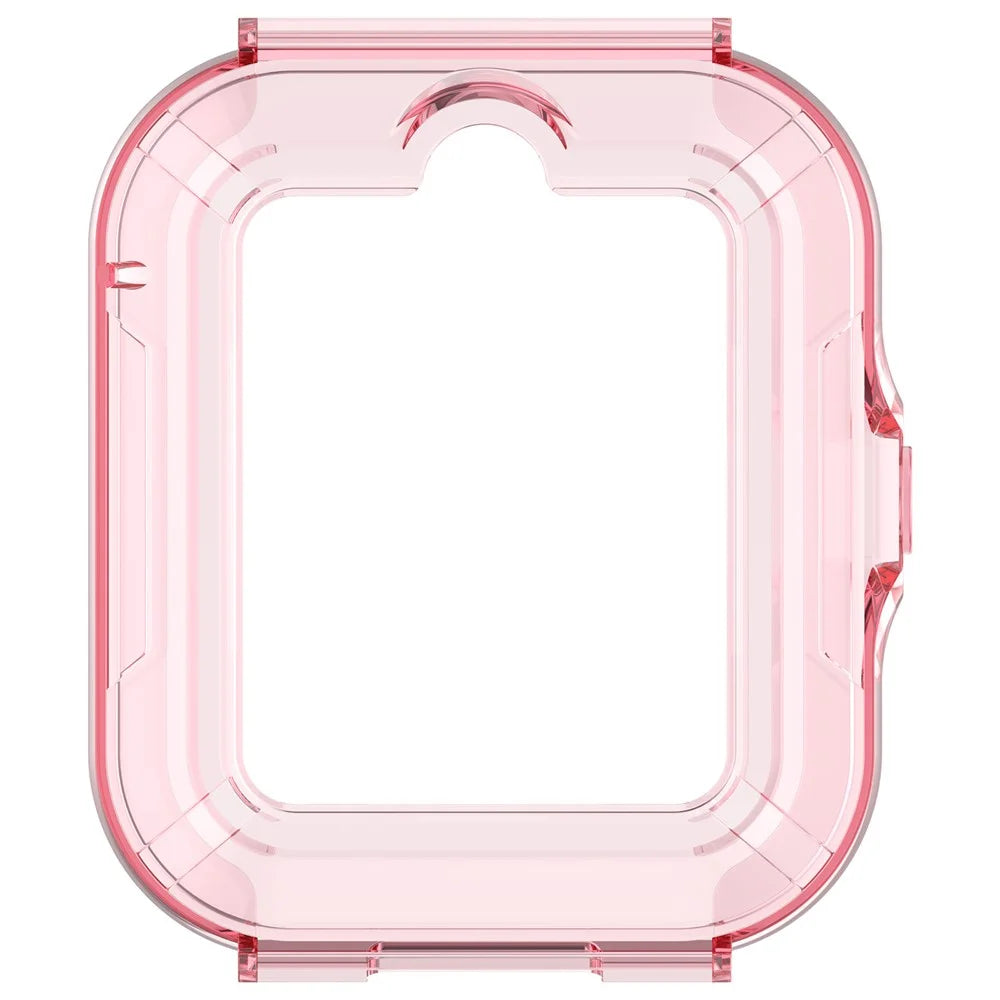 For Huawei Children's Watch 5X / 5 / 5 Pro / 5 Vitality Edition Watch Case TPU Protective Cover - Transparent Pink - 6