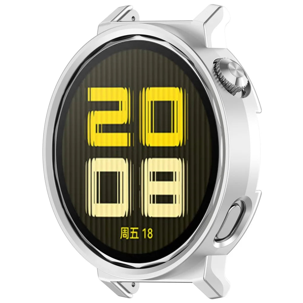 For Huawei Watch GT 5 41mm Case Half-Wrapped Hollow Hard PC Watch Cover - Silver - 2