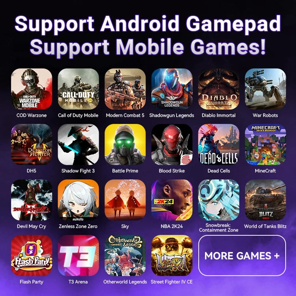 GAMWING M9 Wired + Bluetooth-compatible Dual Mode Mobile Game Converter for iOS Android Harmonyos - 5