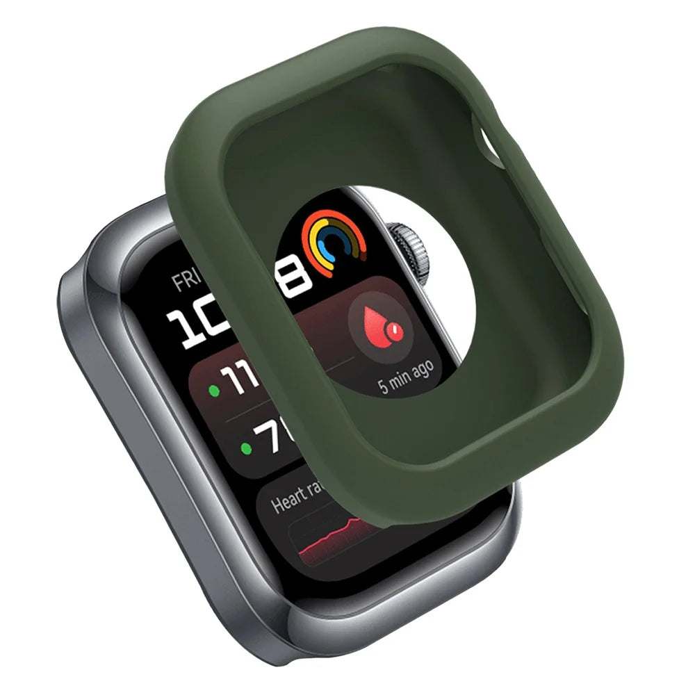 For Huawei Watch D2 Silicone Cover Protective Case - Dark Green - 1