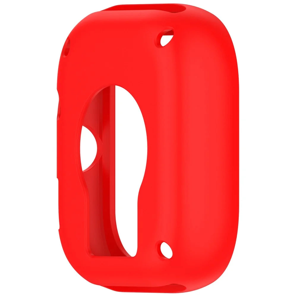 For Xiaomi Redmi Watch 5 / Watch 5 eSIM Silicone Case Hollow Watch Protective Cover - Red - 5