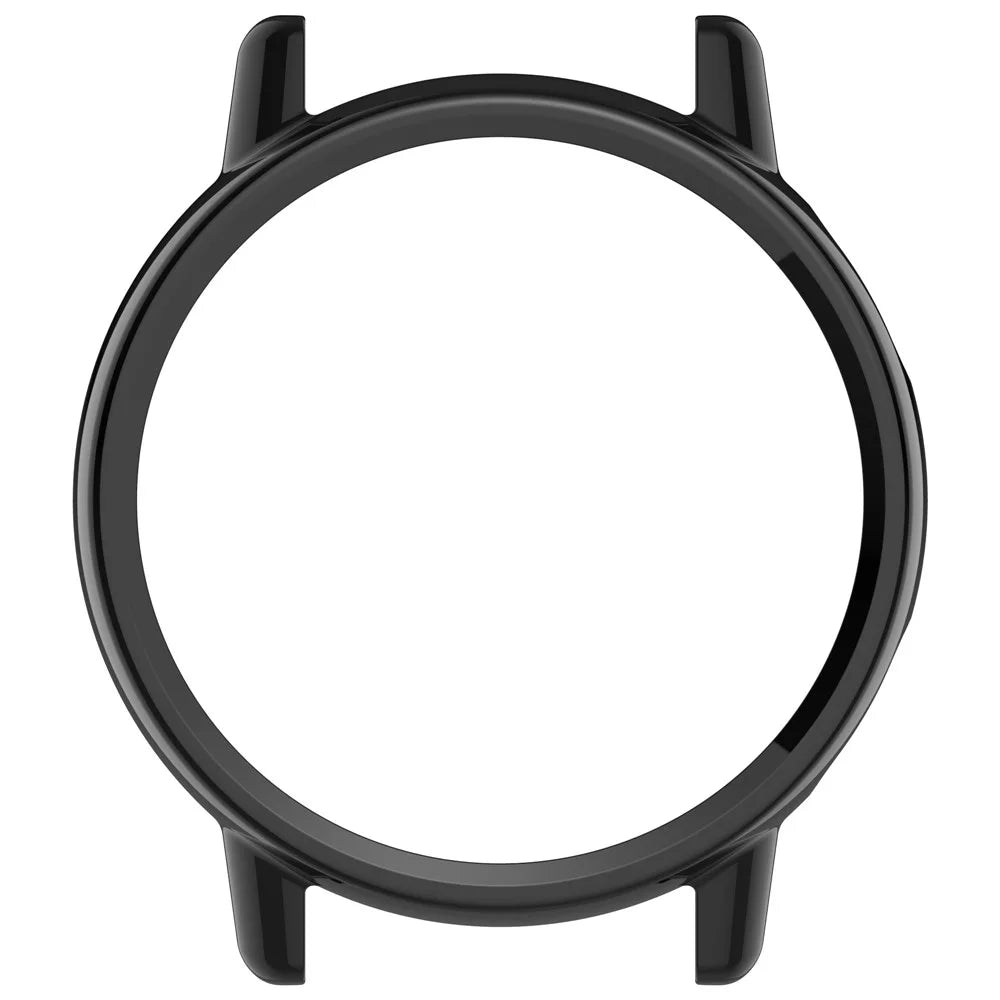 For Garmin Vivoactive 5 PC Protective Case Smartwatch Hollow Design Scratch Resistant Wear Resistant - Black - 6