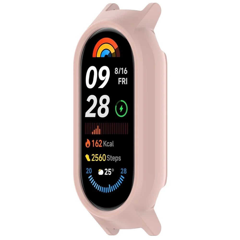Watch Case for Xiaomi Smart Band 10 / Smart Band 10 NFC / Smart Band 10 Ceramic / Mi Band 9 Ceramic / 8 NFC / 8 12mm Lug PC Frame - Pink - 2
