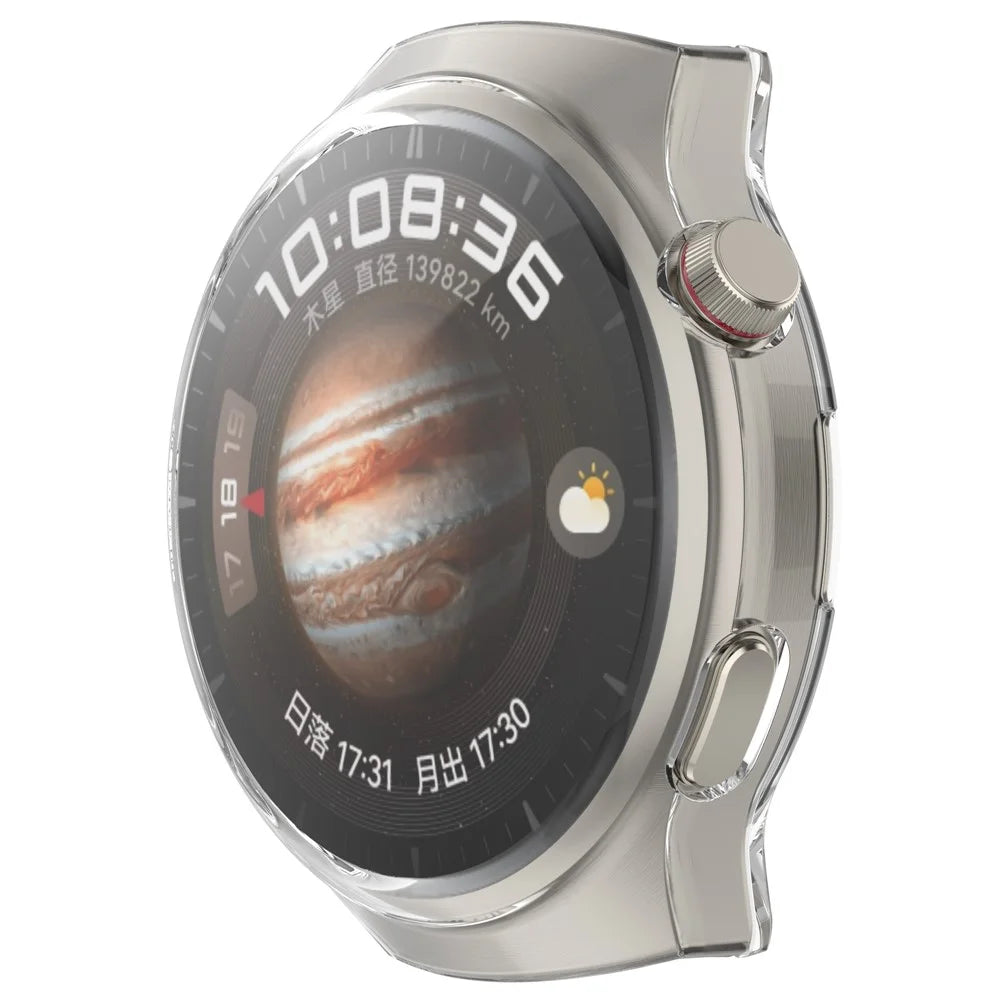 For Huawei Watch 4 Pro Protective Case Flexible TPU Watch Cover Full Coverage Electroplating - 2