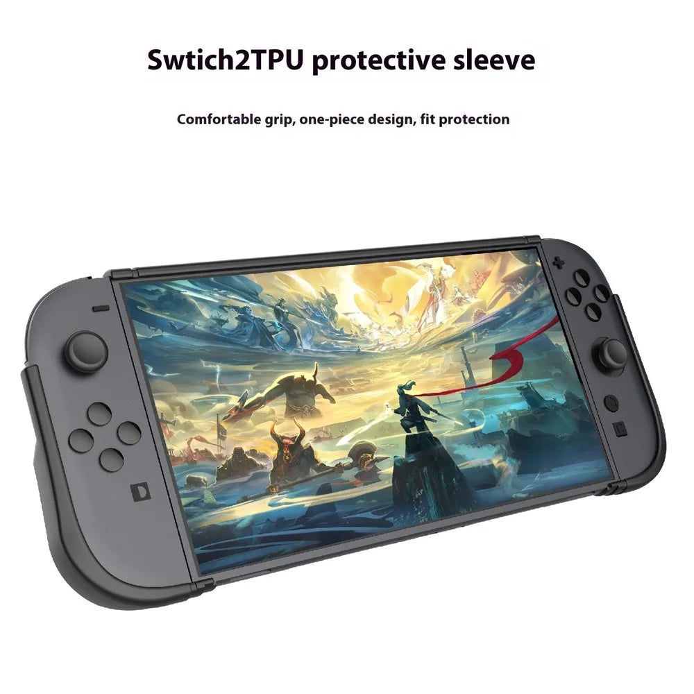PGTECH GP-363 For Nintendo Switch 2 Game Console Bump Proof TPU Case Anti Slip Protective Cover - 4
