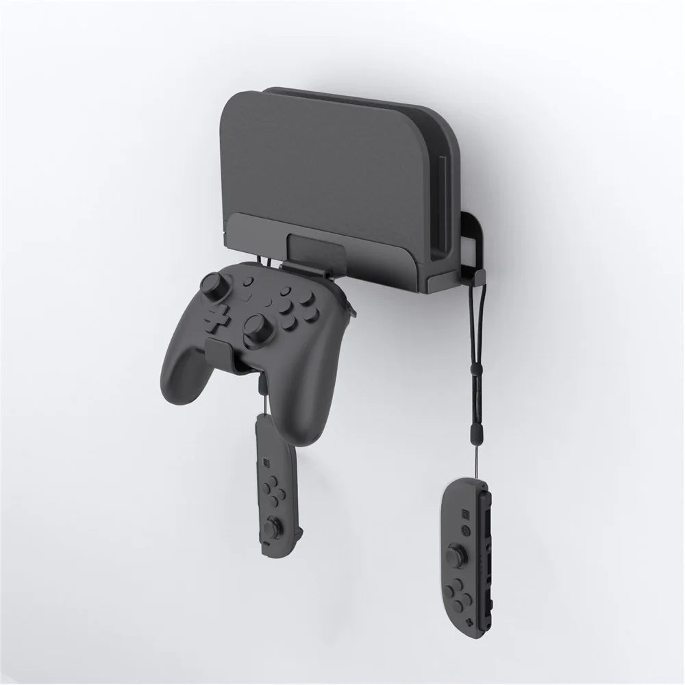 PGTECH GP-369 For Nintendo Switch 2 Wall Mount Storage Rack Suspension Bracket with Controller Hanger - 3
