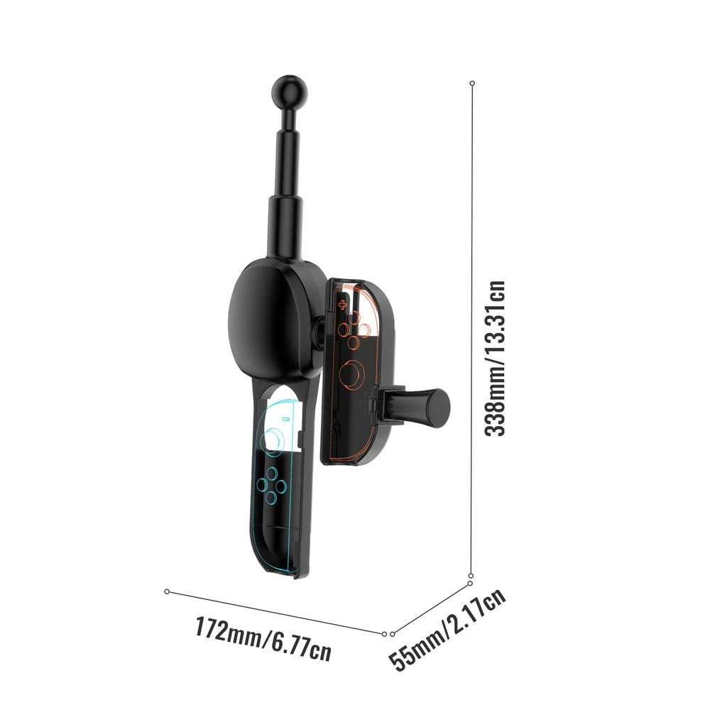 JYS-NS2285 For Nintendo Switch 2 Fishing Rod Controller Game Accessories Motion Sensing Grip Handle - 4