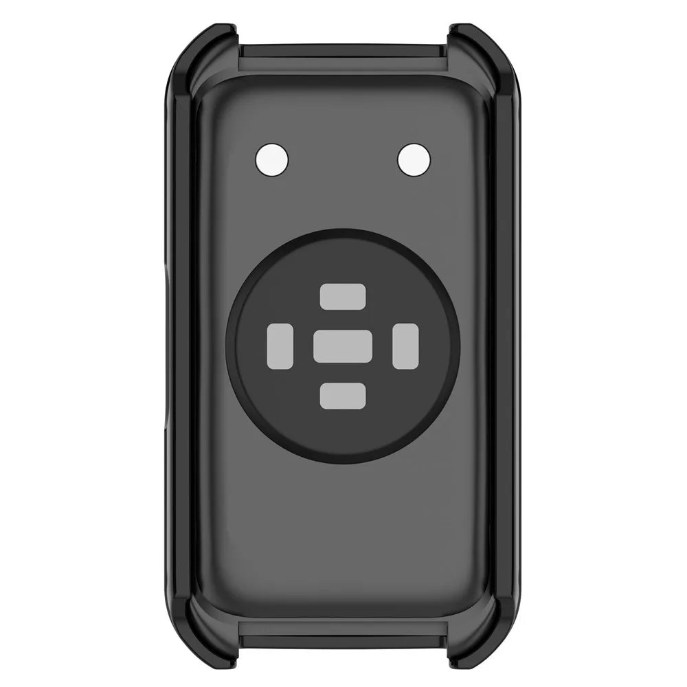 For Keep B5 Watch Case PC Frame Cover with Tempered Glass Screen Film - Black - 7
