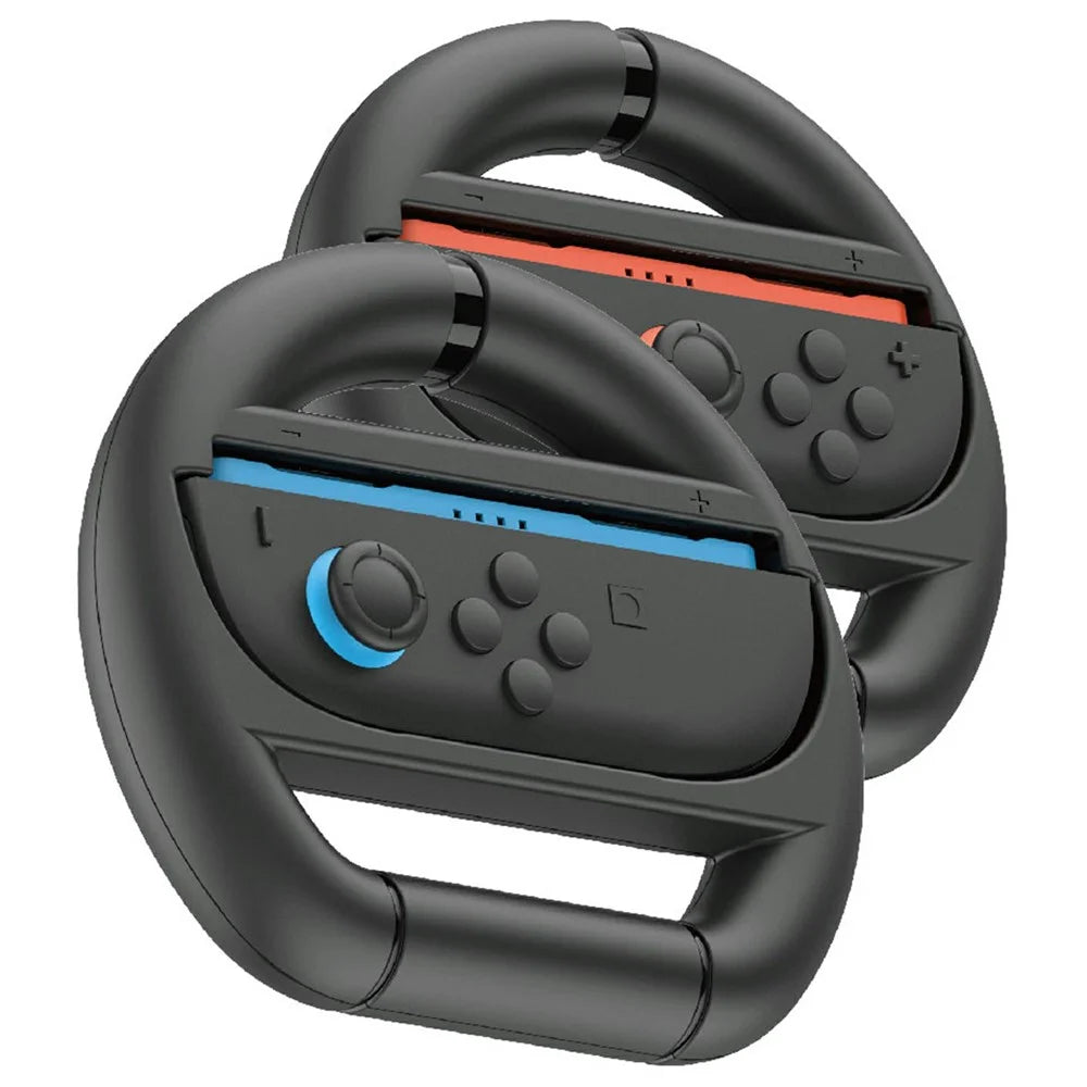 IPEGA PG-SW2054 2Pcs For Nintendo Switch 2 Anti Slip Joy-Con Controller Racing Steering Wheel Grip - 1