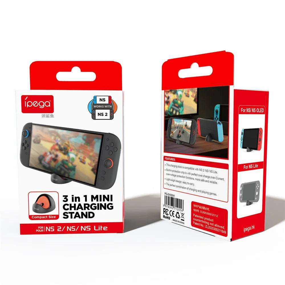 IPEGA PG-SW2041 Mini Charging Stand for Nintendo Switch 2 / Switch / Switch Lite Type C Charger Dock - 7