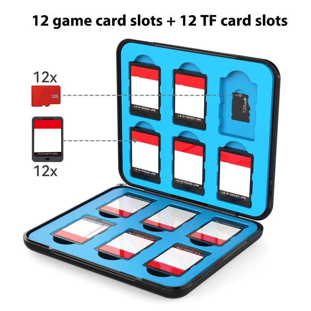 IPEGA PG-SW2108 For Nintendo Switch 2 Magnetic Game Card Storage Case Holds 12 Game Cards and 12 TF Cards - 3