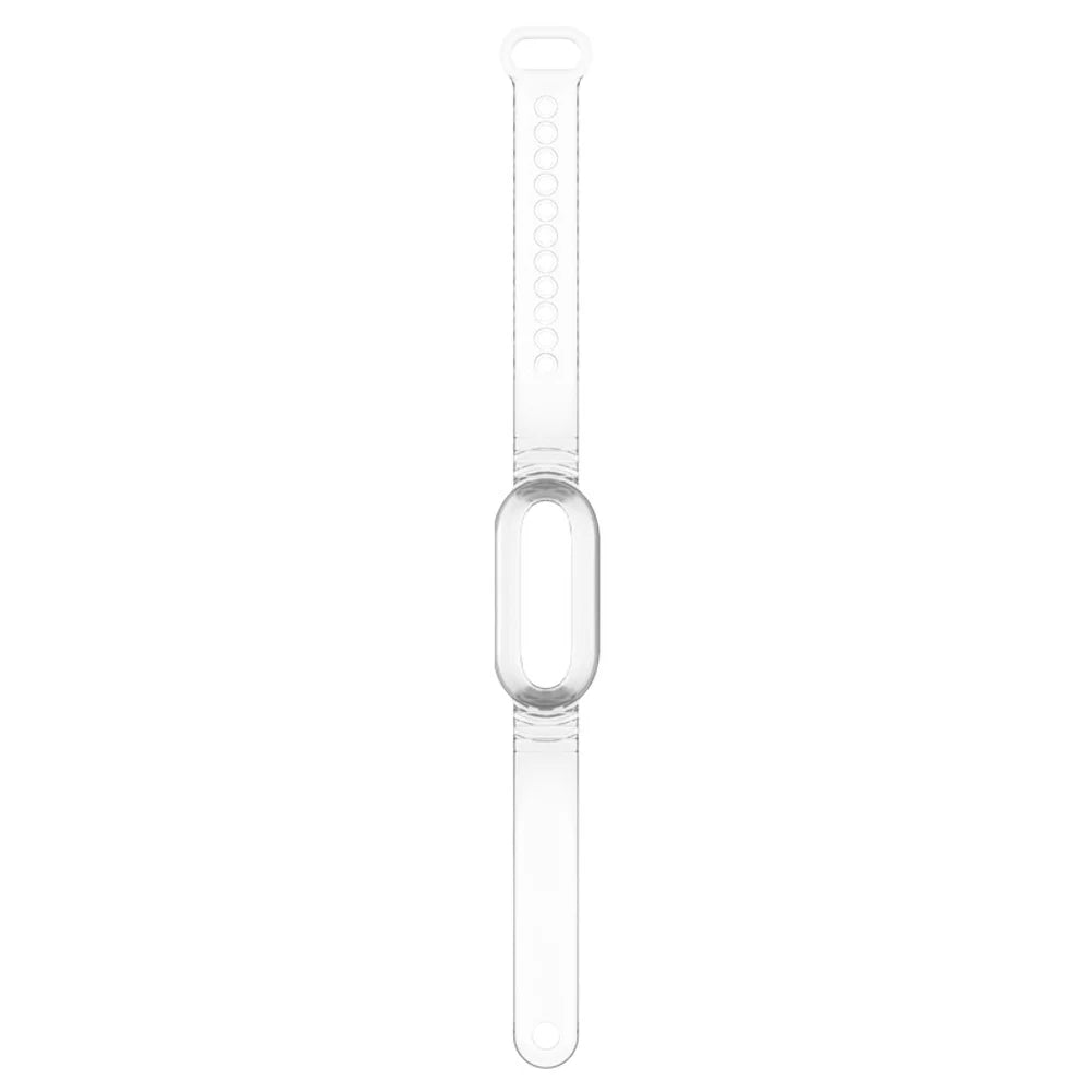 Wristband with TPU Case For PLAUD NotePin AI Wearable Voice Recorder Shockproof Watch Band Cover - Clear - 1