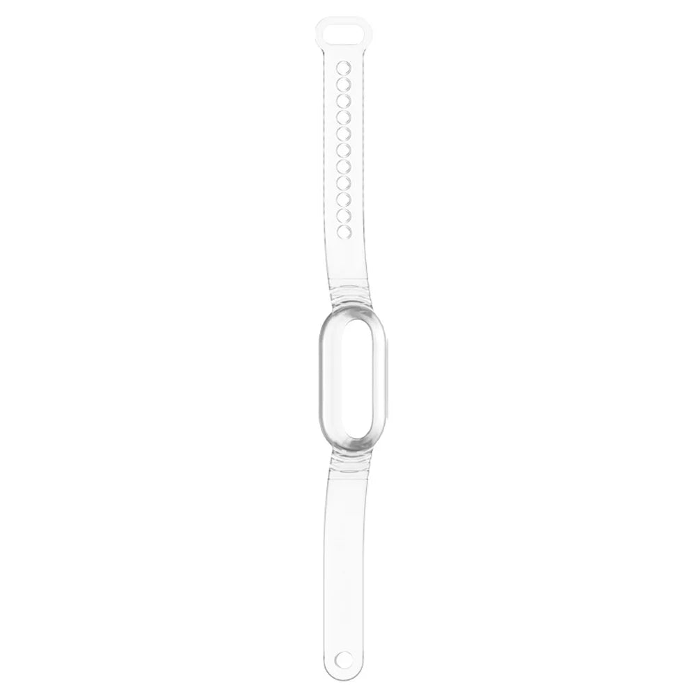 Wristband with TPU Case For PLAUD NotePin AI Wearable Voice Recorder Shockproof Watch Band Cover - Clear - 2