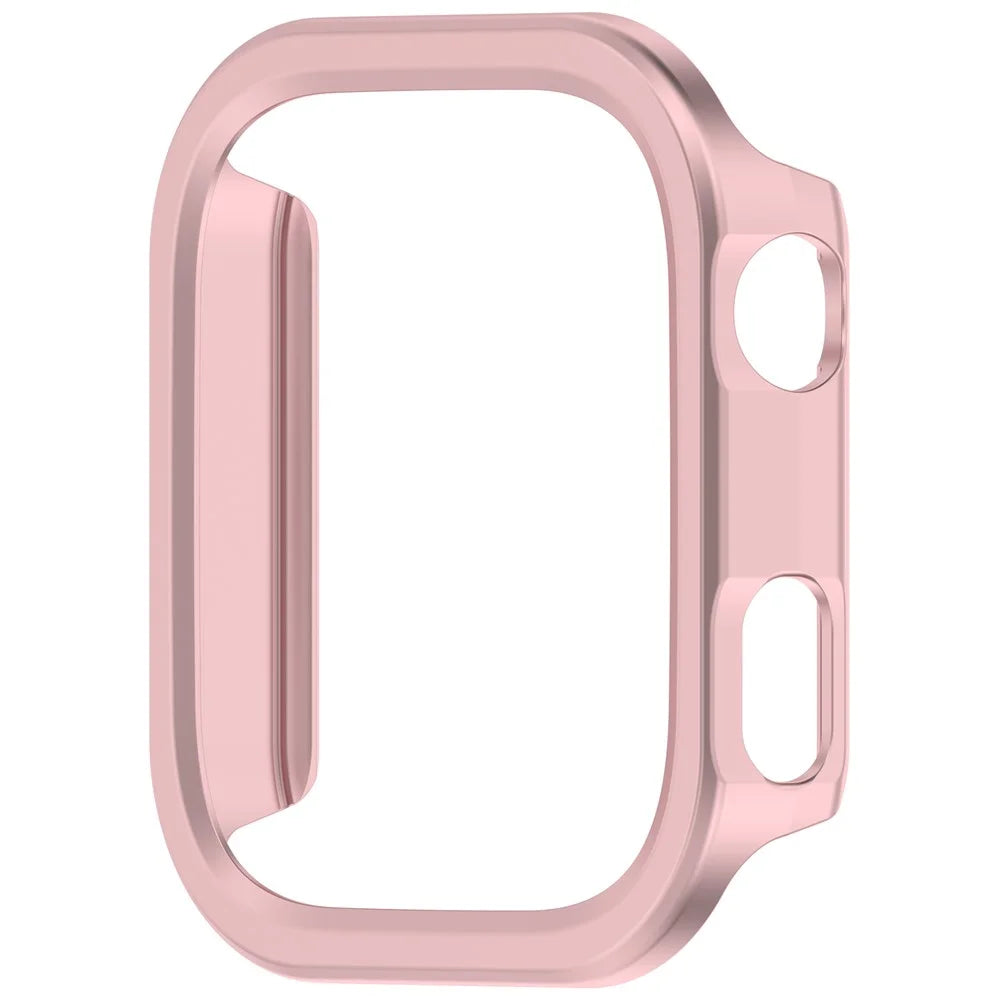 For Xiaomi Redmi Watch 6 Hard PC Watch Case Scratch-Resistant Hollow Protective Cover - Rose Pink - 2
