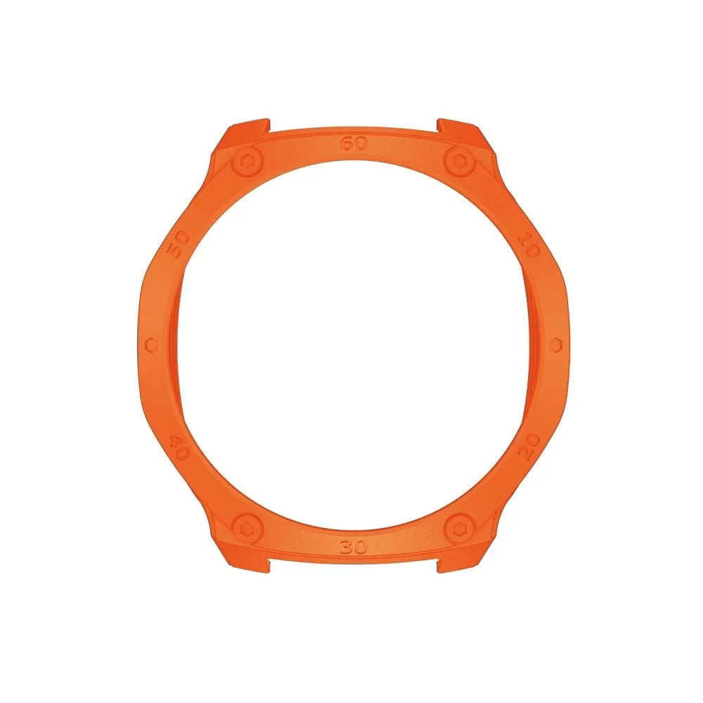 For Huami Amazfit T-Rex 3 Pro 44mm Smartwatch Protective Case Hard PC Cover - Orange - 5
