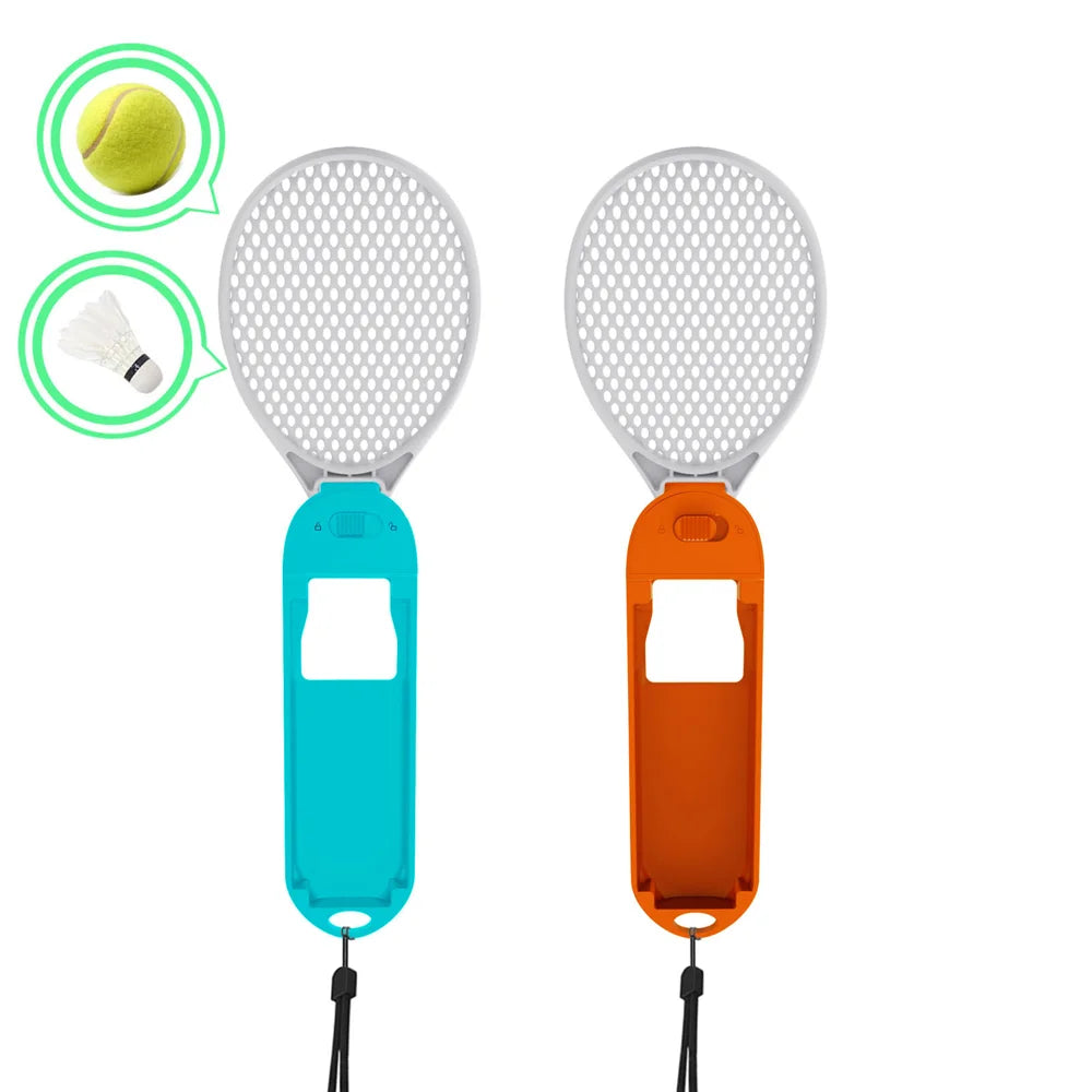 KJH-NS2-038 For Nintendo Switch/OLED/Lite Sports Game Accessories Set Detachable Grip Tennis Racket Golf Club Kit - 4