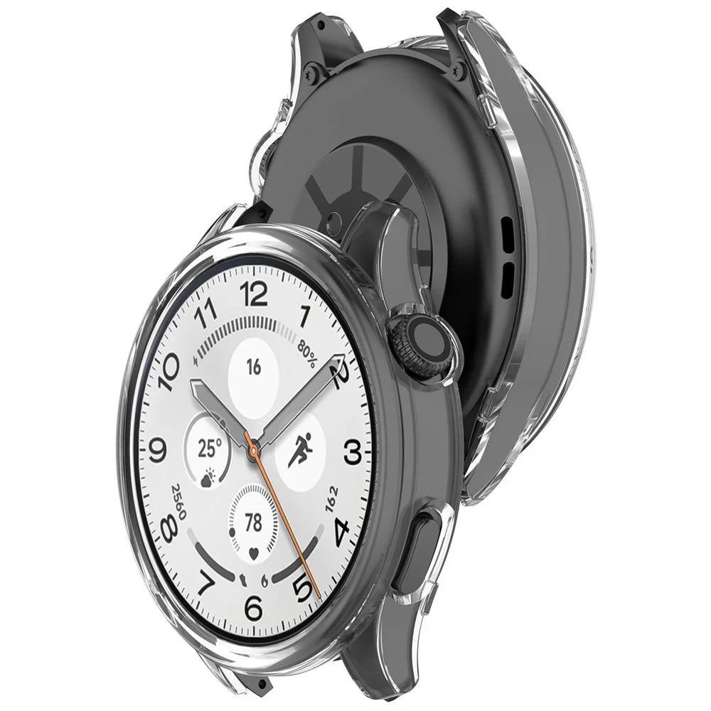 For Xiaomi Watch 5 Case Clear PC Hollow Watch Frame Protective Cover - Transparent - 2