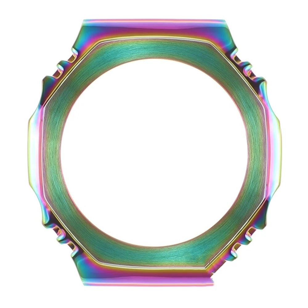 For Casio GMA-S2100 Stainless Steel Watch Case Metal Cover - Multi-color - 3