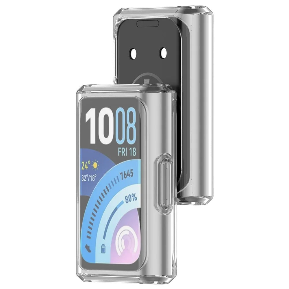 For Huawei Band 11 Pro / 11 Pro NFC Watch Case Full Coverage TPU Protective Cover - Transparent - 2