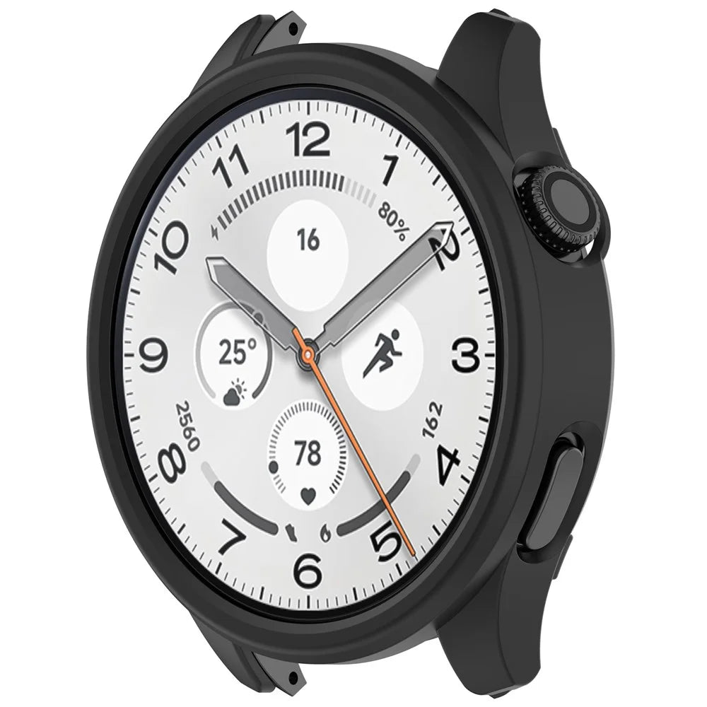 For Xiaomi Watch S5 PC Watch Case Hollow Semi-Enclosed Smartwatch Protective Cover - Black - 2