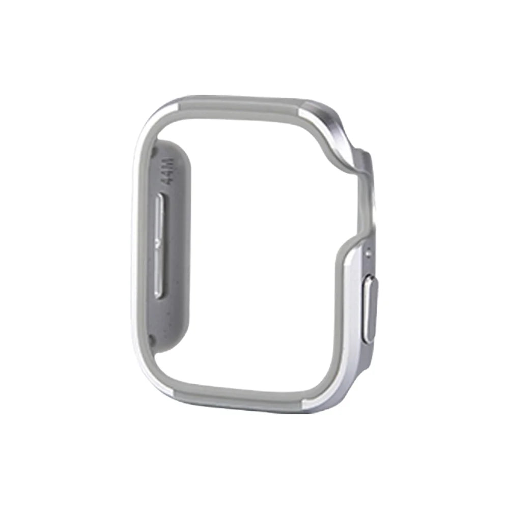 COTECI CS7076 Watch Case for Apple Watch Series 6 5 4 SE 44mm Aluminum Alloy + TPU Protective Cover - Silver - 1