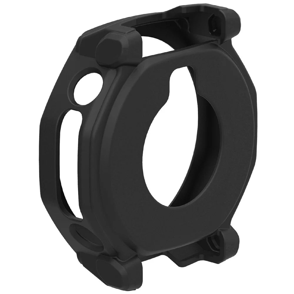 For Huami Amazfit T-Rex Ultra 2 Protective Case Silicone Anti Scratch Watch Cover - Black - 2