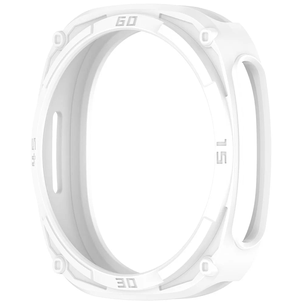 For Samsung Galaxy Watch9 40mm Watch Case Armor PC Shockproof Protective Cover - White - 4
