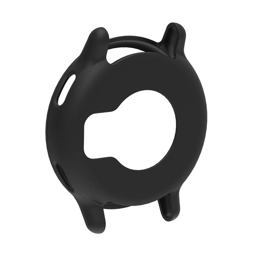 For GarminActive 5 Protective Case Silicone Anti Scratch Watch Cover - Black - 2