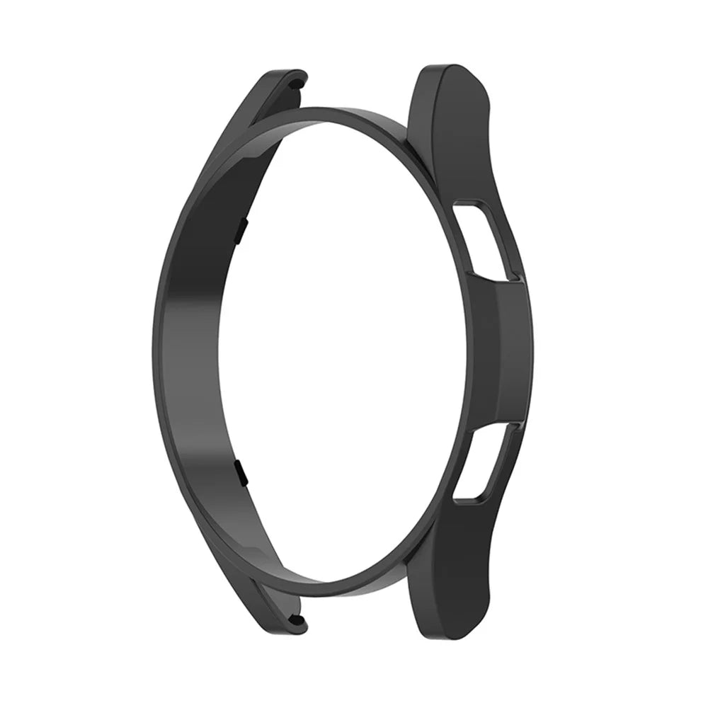Hard PC Cover Half-Pack Hollowed Protective Case for Samsung Galaxy Watch4 40mm - Black - 4