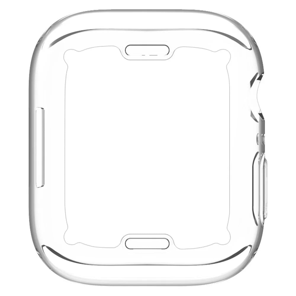 IMAK UX-3 Series HD Clear Soft TPU Shockproof Edge Case Protector for Apple Watch Series 9 / 8 / 7 45mm - 5