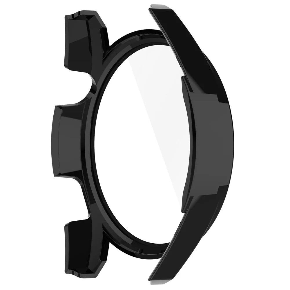 2-in-1 Watch Case Hard PC Frame + Tempered Glass Screen Protector for Huawei Watch GT 3 46mm - Black - 5
