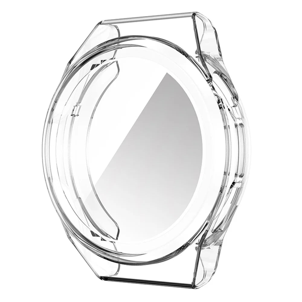 Smart Watch Anti-scratch Protective Frame Full Coverage TPU Case for Huawei Watch GT Runner - Transparent - 1