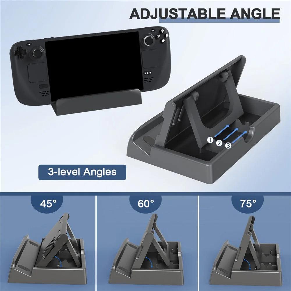 JYS SD-002 For Steam Deck/Nintendo Switch Adjustable Desktop Stand Heat Dissipation Base Bracket - 2