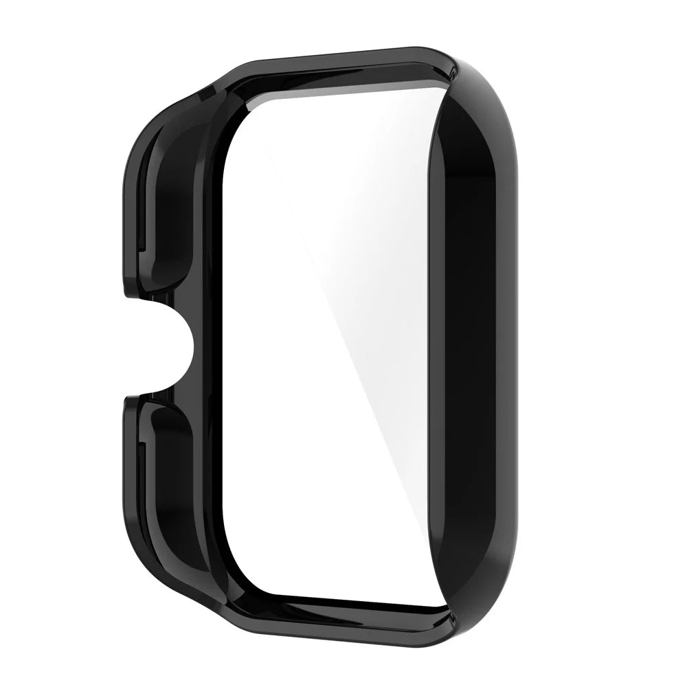 For Huami Amazfit GTS3 Drop-proof PC Watch Case Protective Cover with Tempered Glass Screen Protector - Black - 3