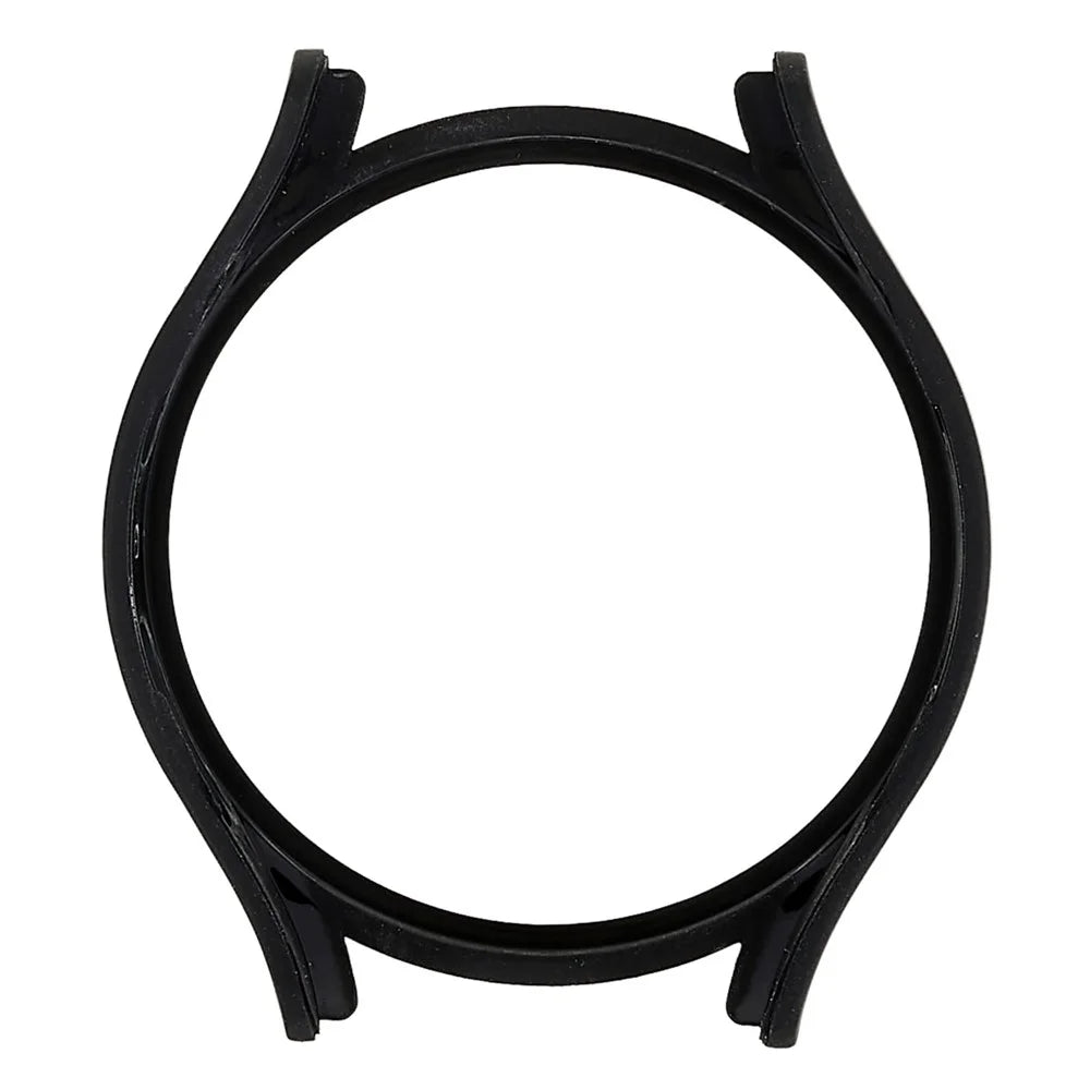 For Samsung Galaxy Watch 5 Pro 45mm Hard PC Bumper Protective Cover Hollowed-out Scratch Resistant Electroplating Frame - Black - 2