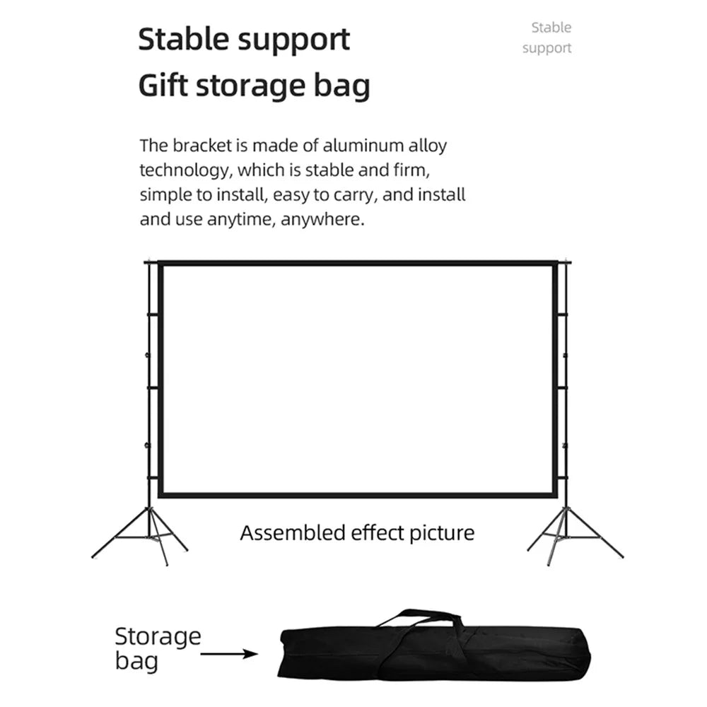 120-Inch Photography Portrait Backdrop Background Screen Tripod Stand Bracket Supporting System 265x150CM - 5