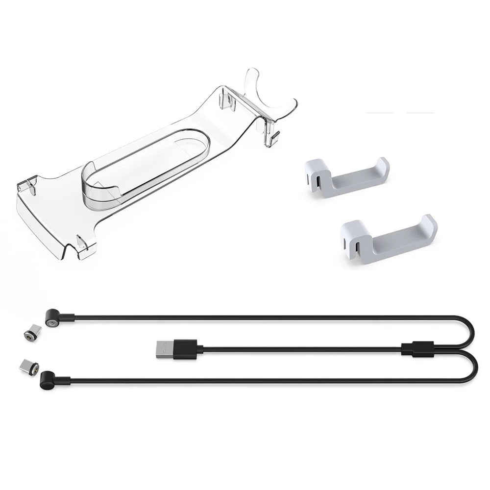 DOBE TP5-2523 For PS5 / VR2 VR Handle Bracket Headphone Hanger with 2-in-1 Type-C Charging Cable - 2