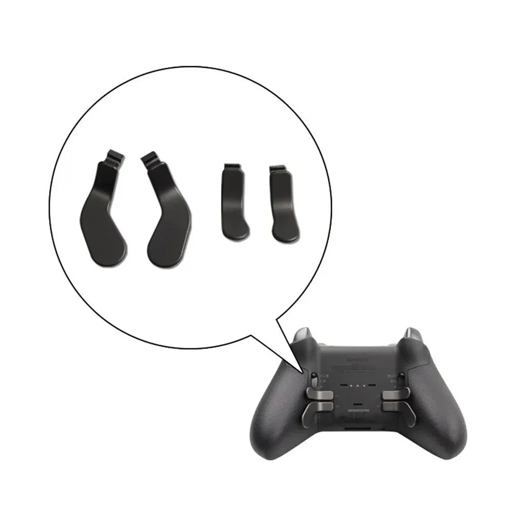 AOLION PGXB1033 For Xbox One Elite 2 Controller 4Pcs Metal Paddles Rear Trigger Paddles Replacement Parts - 2