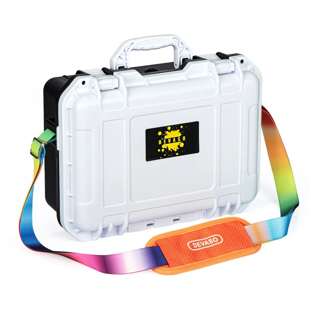DEVASO Nylon Shoulder Strap Quick Release for Nintendo Switch Game Console Handbag Storage Bag Protection Case - Multi-color - 3