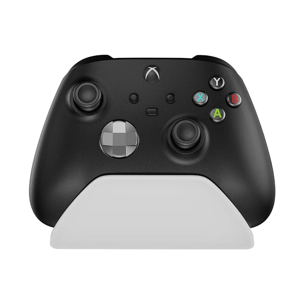 AOLION AL-XB2019 For Xbox One / One Slim / One X / Series S X Gamepad Mount ABS Game Controller Desktop Display Stand - White - 1