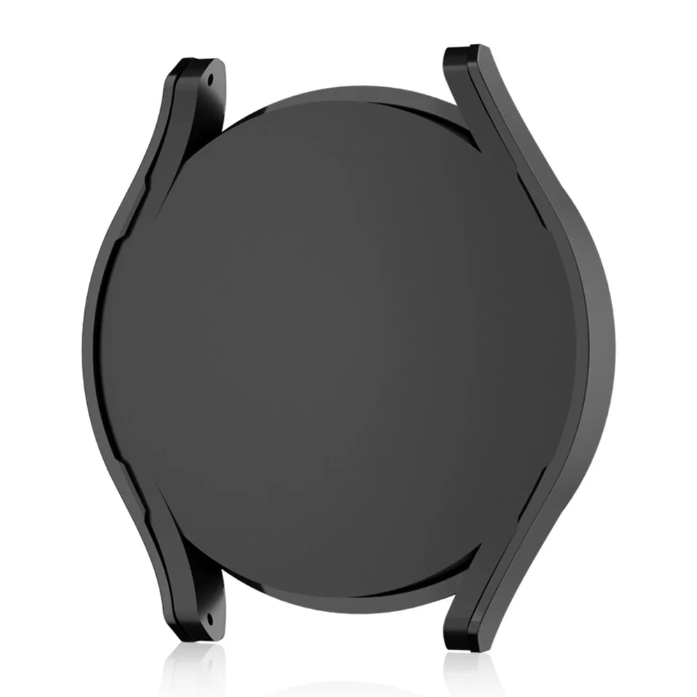 For Samsung Galaxy Watch6 44mm Hard PC Case Cover Rhinestone Decorated Watch Hollow Housing Case - Black - 5