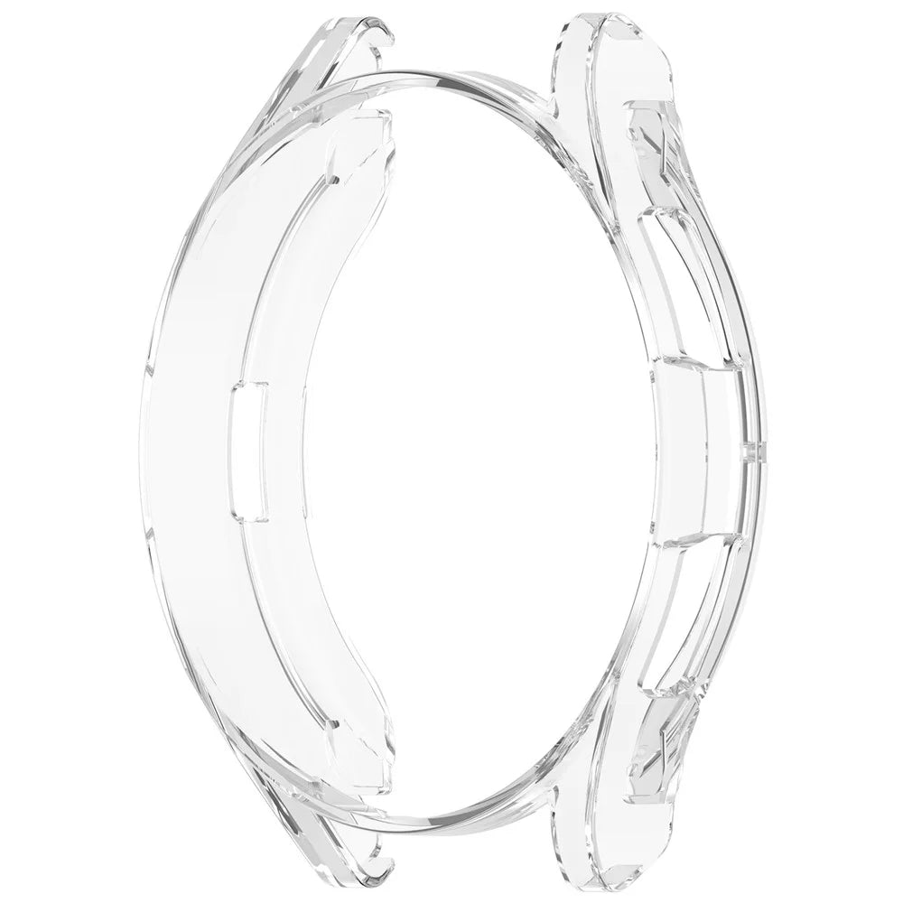 For Samsung Galaxy Watch6 Classic 43mm Anti-scratch TPU Hollow-out Watch Case Protective Cover - Transparent - 2