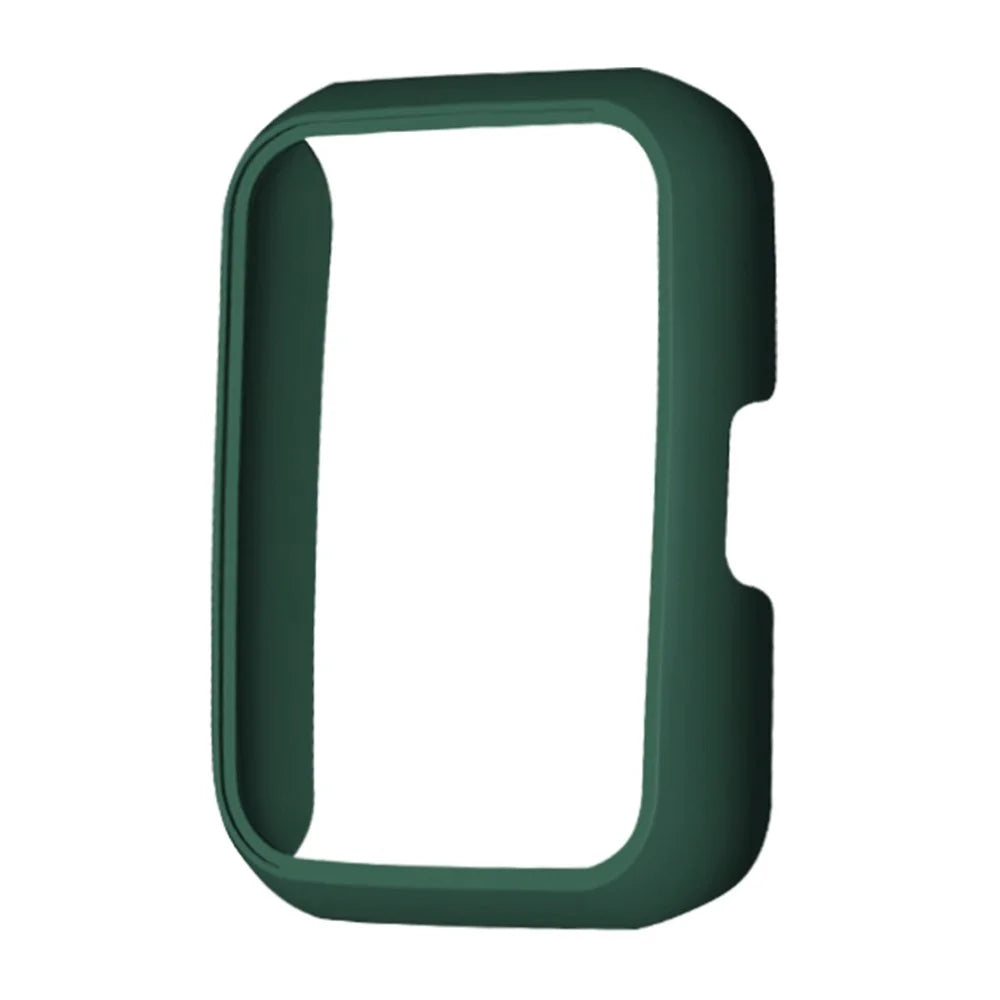 For Xiaomi Smart Band 8 Pro Watch Case Hard PC Frame Hollowed Cover - Midnight Green - 2