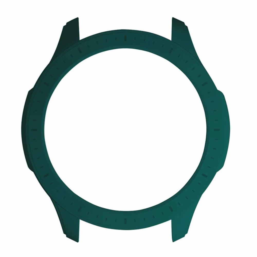 For Huami Amazfit Balance Hard PC Hollow Watch Case Protective Watch Cover - Midnight Green - 4