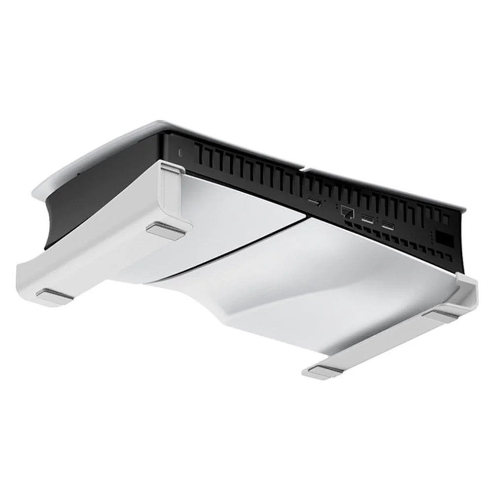 AOLION ALP-5382 Horizontal Stand for PS5 Slim Console with 4-Port USB Hub, Game Console Desktop Storage Holder - 7